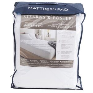 STEARNS & FOSTER Luxury Cotton Sateen Mattress Pad